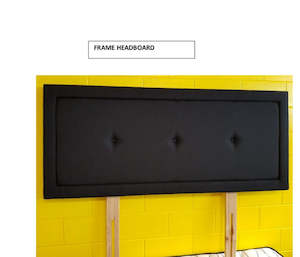 NZ Made Simple Frame Headboard , 7 size, 6 colors.
