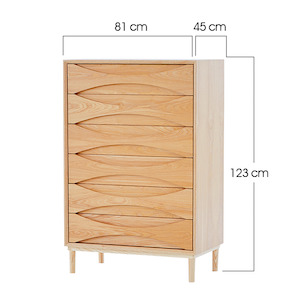 Dressers: Vodder tall boy 6 drawers 3 clours available now