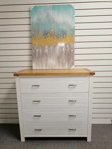 Dressers: Arca Solid Wood Tall boy Cabinet, in stock now. *Special*