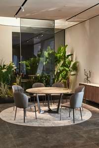 Dining Hall: #2012 Marble Top Dining Table -Dia150cm *Half price now*