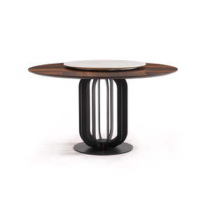 Dining Hall: #905 Round Lazy Susan Dining Table - 135 Diameter, Clearance sale