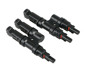 2 in 1 - MC4 Solar Connectors - 1 Pair
