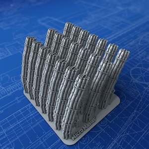 Deck Accessories: 1/128 Royal Navy Flota Nets x21