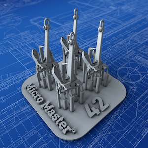 1/400 Royal Navy Byers Stockless 42cwt Anchors (Battle Class Destroyers) x4