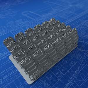 Royal Navy Doors Hatches: 1/150 Royal Navy WW2 Water Tight Doors x30