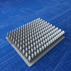 1/100 Regia Marina Littorio Class Armoured Scuttle Plates (Closed) x170