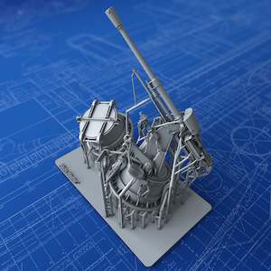 1/100 Regia Marina 37mm/54 (1.5”) Model 1939 30º (Littorio & Duilio Classes)