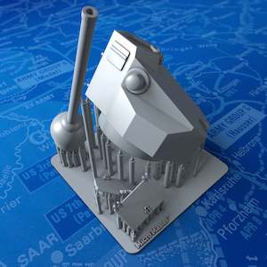 1/56 Scale French SARL 42 (ARL 42 Turret) 47mm SA44 (Turret Only)