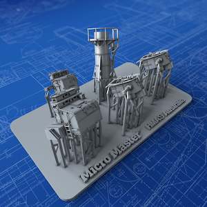 1/700 Royal Australian Navy HMS Australia Fire Control Director Set