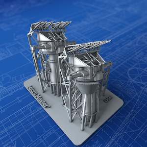 Royal Fire Control: 1/350 Royal Navy HACS MKIII** with Type 285 Radar (HMS Warspite)