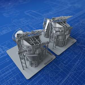 Royal Fire Control: 1/200 Royal Navy HACS MKIII** with Type 285 Radar (HMS Warspite)