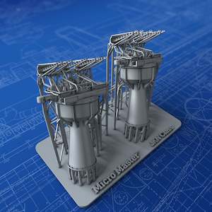 Royal Fire Control: 1/350 Royal Navy Three-Man Rangefinder Director x2 (J, K & N Class Destroyers)