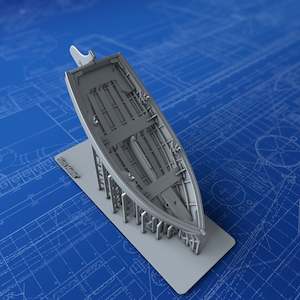 Royal Navy Ships Boats: 1/96 Royal Navy 10ft Dinghy