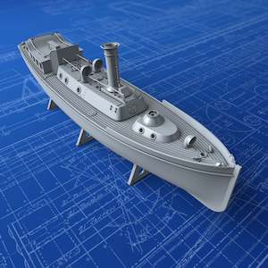Royal Navy Ships Boats: 1/128 Royal Navy 50ft Steam Pinnace