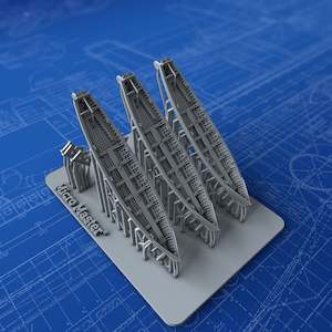 Royal Navy Ships Boats: 1/500 Royal Navy 30ft Gigs x3