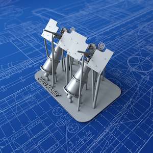 1/150 Royal Navy 20mm Oerlikon MKIIA / MKIIIA (0º Elevation) x2