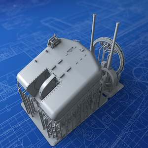 Royal Navy Destroyer Main Armament: 1/96 Royal Navy 4.5”/45 (11.4cm) QF MKVI x1