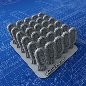 Carley Floats: 1/400 Royal Navy 10ft x 5ft (Type No. 20) Carley Floats x30