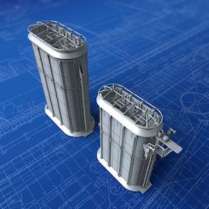 Stocked Items: 1/350 Royal Navy HMS Dreadnought Funnels