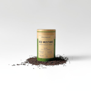 Growmats Seeds: RED MUSTARD MICROGREEN SEEDS