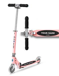 Personalised Scooters: Personalised Light Up Sprite