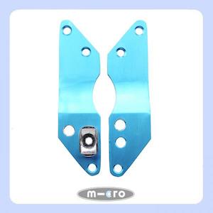 All Scooter Spare Parts: Holder Plates Left & Right Rocket - Sky Blue