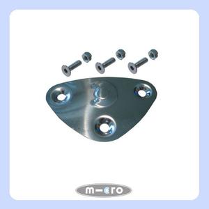 Micro Flex Blue Scooter Spare Parts: Board Fixation Plates & Screws