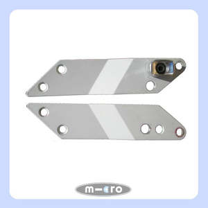 Micro Classic White Scooter Spare Parts: Holder Plates Left & Right
