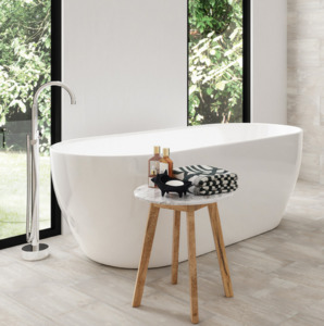 Bathtub: Elementi MARZO FREESTANDING BATH 1780 X 780 X 600MM WHITE