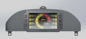 S13: Nissan Silvia 180SX S13 Digital Dash Cluster Insert