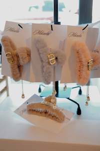 Tools Accessories: Hair Clamps (Furry or Plastic - random color/style)