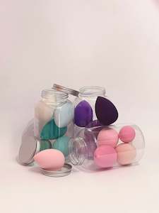 Multi-Coloured Makeup Sponge Set