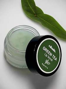 Mikaela Beauty Exclusive Koffee And Green Tea Line: Green Tea Lip Scrub