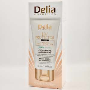 Vegan Skincare: UV Protector Care - Anti-Wrinkle Face Cream SPF50