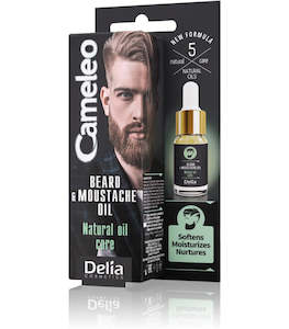 Cameleo Men Beard & Moustache Oil 10mL