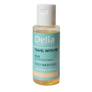Body Wash Shower Gel: Travel With Me! - Body Wash Gel Bottle 50mL