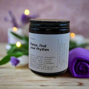 Candle - Relax, Find Your Rhythm - Lavender & Chamomile 200ml