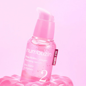 Numbuzin No.2 Rose PDRN Collagen 2X Plumping Serum 30ml
