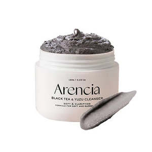 Arencia - Black Tea Rice Mochi Cleanser 120g