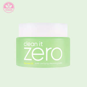 Facial Cleansers: Banila Co Clean It Zero Pore Clarifying Cleansing Balm 100ml