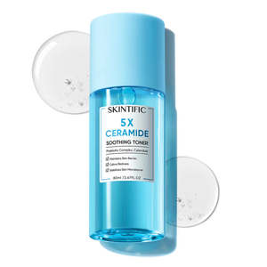Toners: Skintific 5X Ceramide Soothing Skin Barrier Toner 80ml
