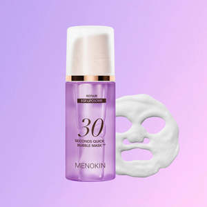 Sheet Masks: Menokin 30 Seconds Quick Bubble Mask Repair 95ml