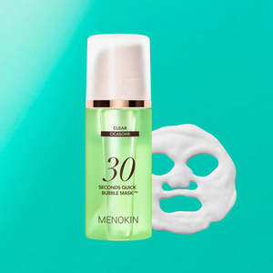Menokin 30 Seconds Quick Bubble Mask Clear  95ml