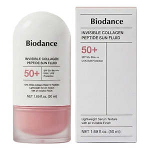 Sunscreens: Biodance Invisible Collagen Peptide Sun Fluid SPF50+ PA++++ (50ml)