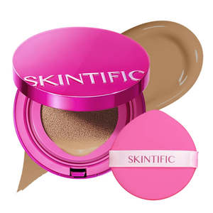 Foundation And Bb Cream: Skintific Cover Glow Perfect Cushion 11g [06 Honey]