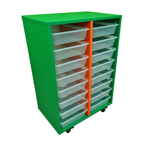 Tote Tray Classroom Storage (2 bay) - Educated Furniture