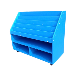 Six Tiered Book Display Unit for Libraries and Classrooms