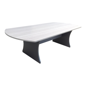 D-End Boardroom Table for Professional Meeting Spaces