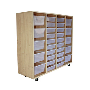 Tote Tray Classroom Storage (4 bay) - Versatile Organiser