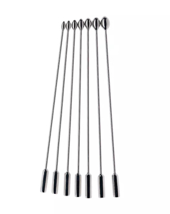 Products: Kink Range Stainless Steel 6 Piece Penis Plug Set - Mild 2 Wild